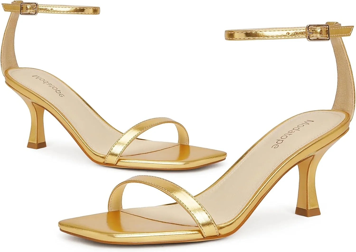 Strap Heels for Women Daily Party Wedding Wear Modatope Womens Heeled restore reward brea bore lagoon foremost Sandals Square Open Toe Kitten Heel Ankle 