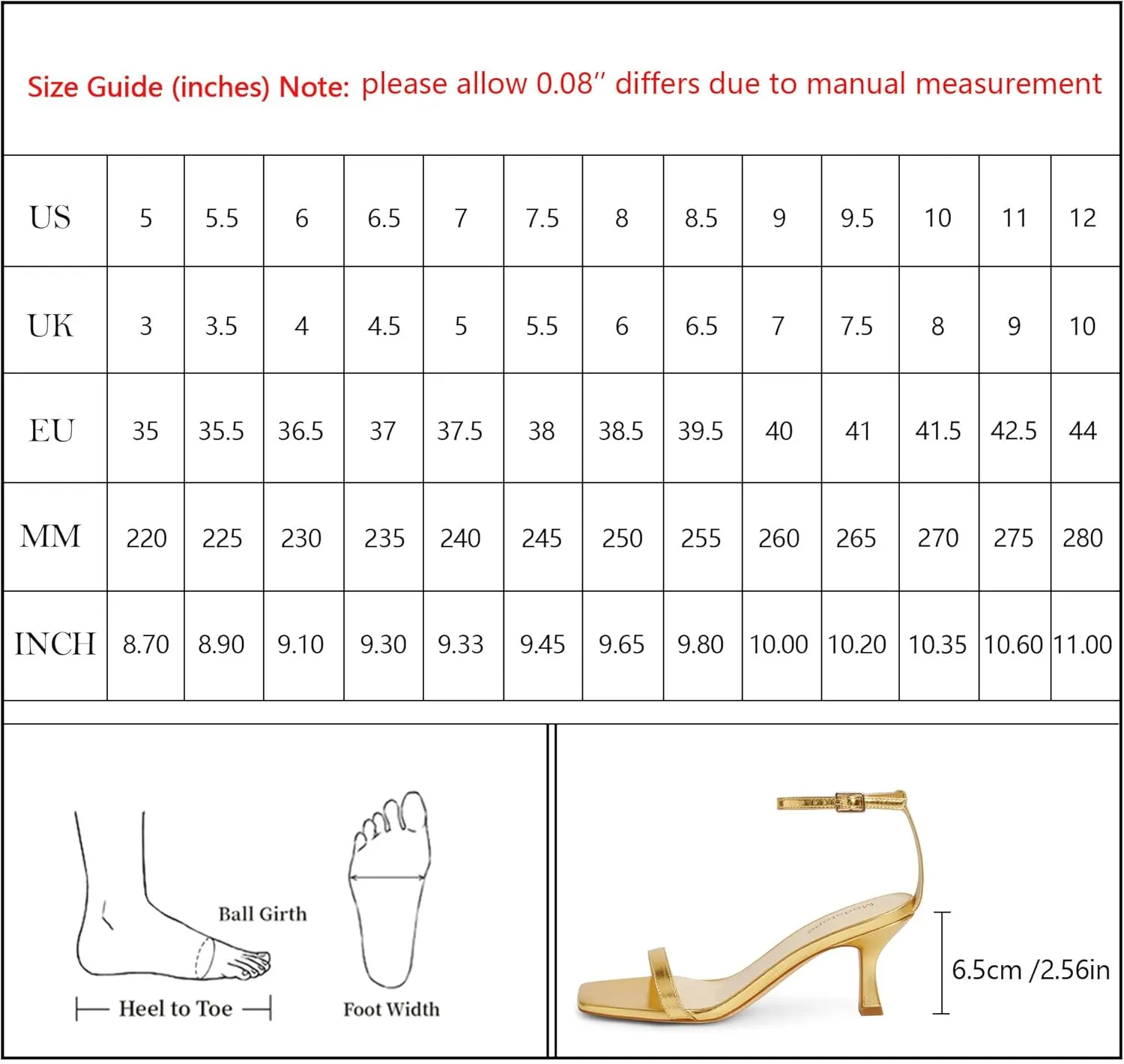 Strap Heels for Women Daily Party Wedding Wear Modatope Womens Heeled restore reward brea bore lagoon foremost Sandals Square Open Toe Kitten Heel Ankle 