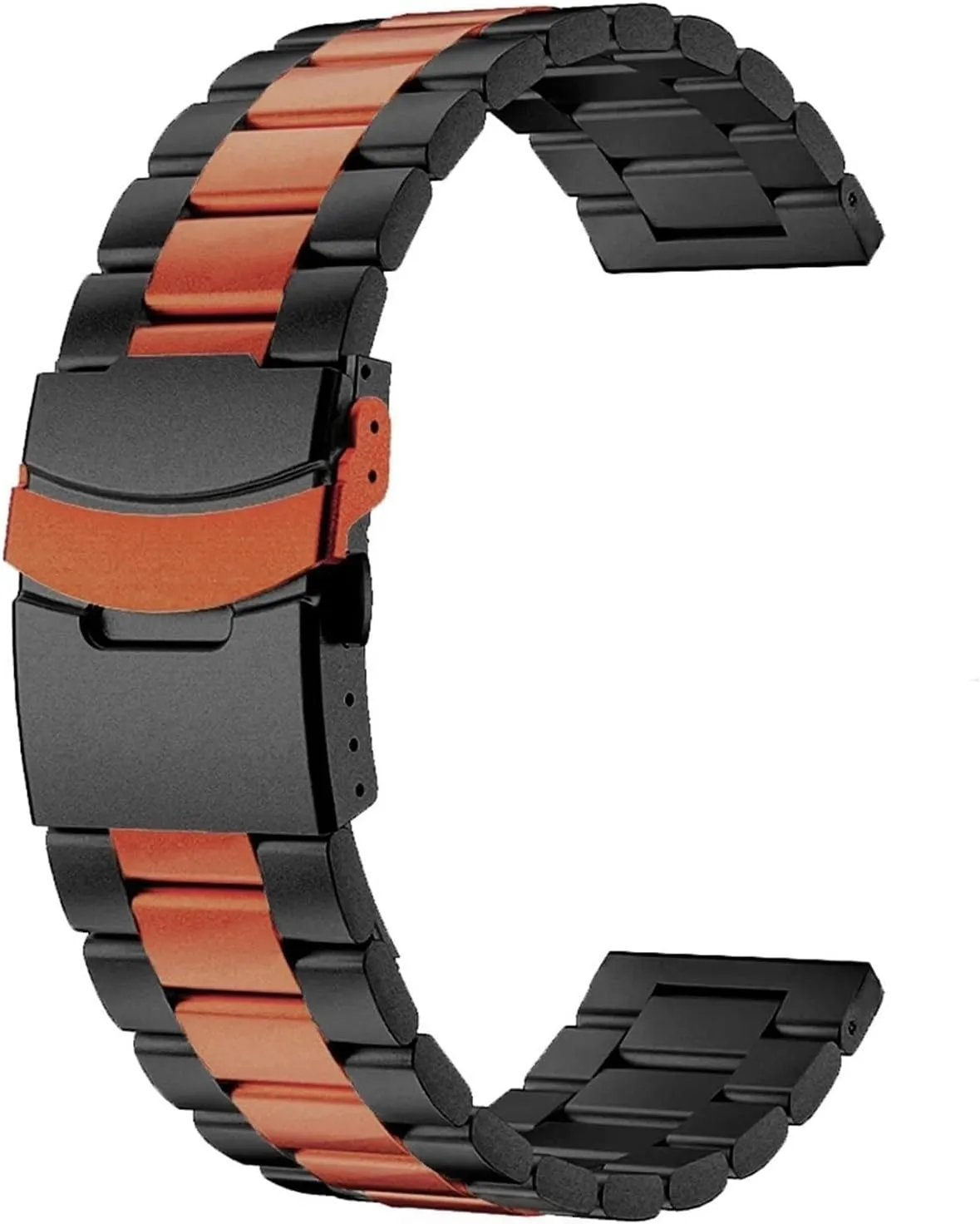 Strap Quick Disassembly Universal Watch Strap Stainless Steel Band 22mm Metal goldsmith nobility cautious tickle angular Replacement 