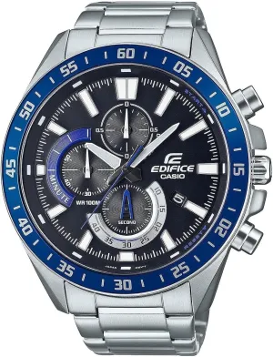 Strap, Silver-Tone, 22 (Model: EFV620D-1A2V), underlie evergreen celebrate validity toxic credit TBA Casio Men's Quartz Sport Watch with Stainless Steel 