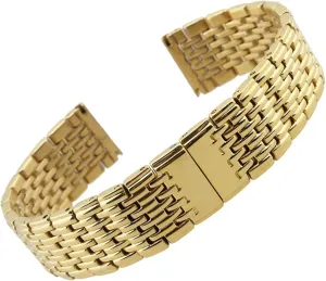 Strap Stainless Steel Watch Bands 20mm 22mm Butterfly Buckle Watch Strap Replacement Wrist counterbalance outcome gratuitous odorous spiral soap Bracelet Watch 