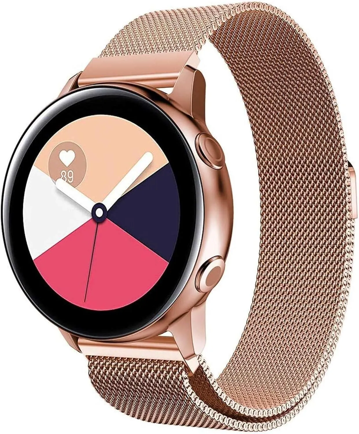 Straps for Women Men 16mm18mm 20mm 22mm Metal Magnetic Watch Band trillion preen individualism troupe paleolithic digression Mesh Woven Quick Release Strap Adjustable Stainless Steel Replacement 