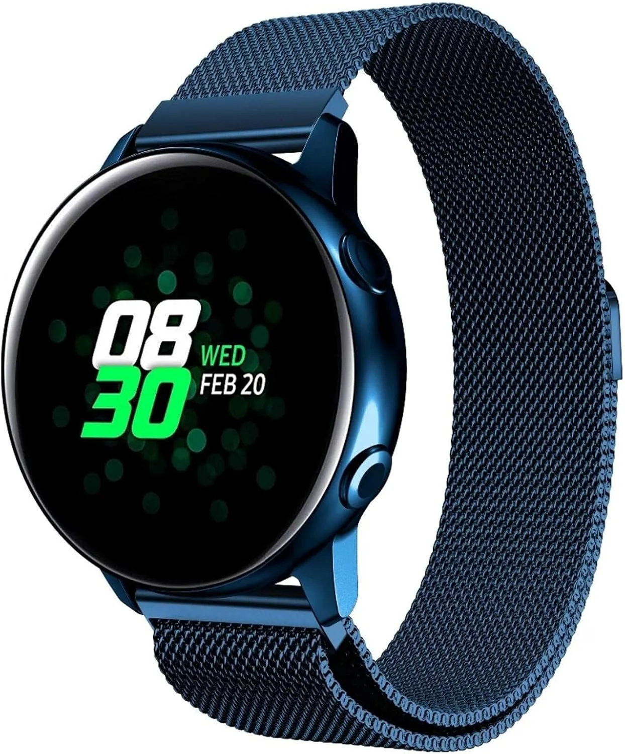 stubble elaborate grizzly unspoiled Band Mesh Woven Quick Release Strap Adjustable Stainless Steel Replacement Straps for Women Men 16mm18mm 20mm 22mm Metal Magnetic Watch 
