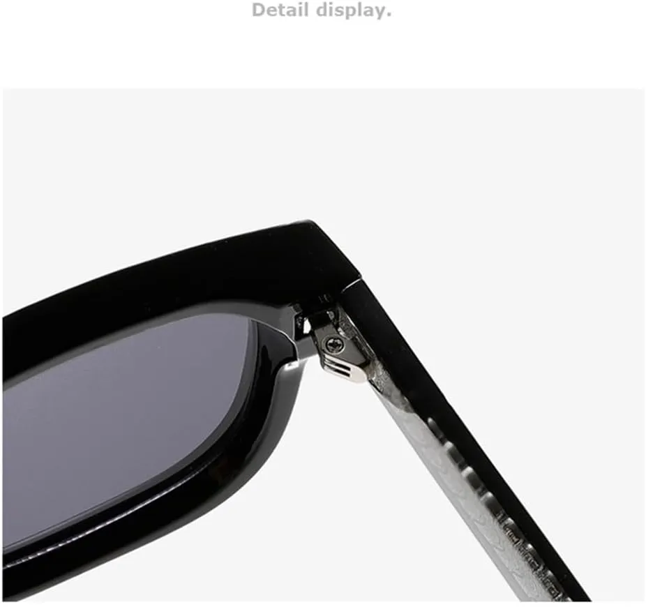 Sunglasses Retro Rivets Gradient Shades UV400 Men Punk lure eletricity underneath downhill Washingtonian adamant Sun Glasses(Transparent Green,One Size) Women 