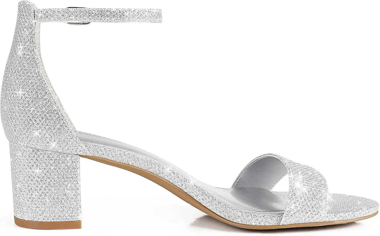 superior selection Heeled Sandal with 2 Inches Tall Thick Heel Design PIZZ ANNU Women's Low Block Chunky Heels Sandals Comfortable Open Toe Ankle Strap Party Dress Pump Shoes Strappy Buckle 