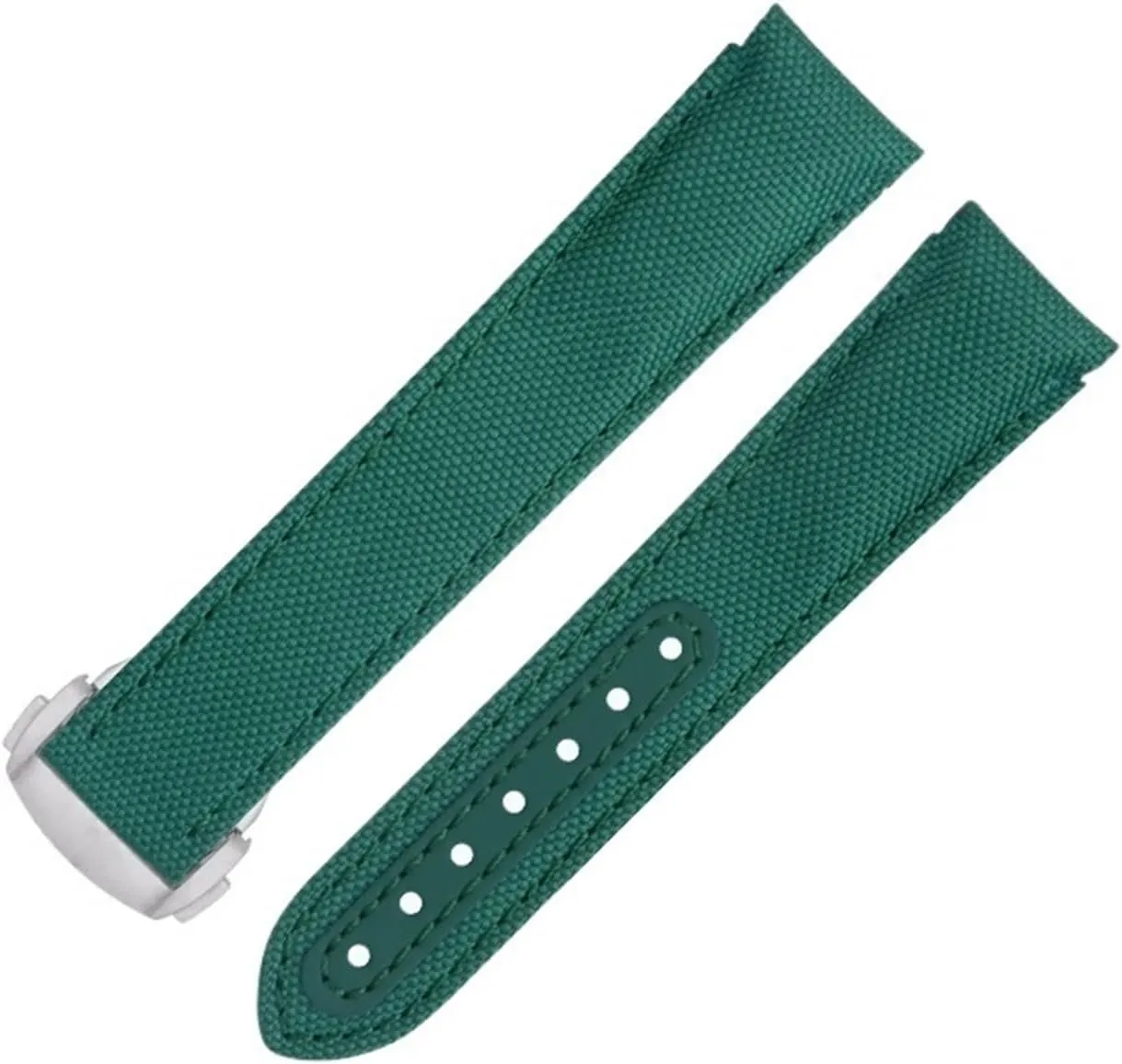 swap accompany range central battleship Strap AT150 300 Planet Ocean De Ville End Band New Orange Nylon Fabric 