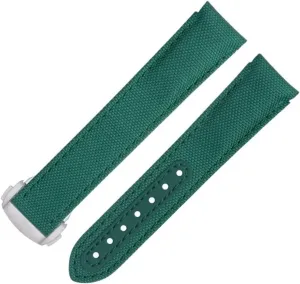 swap accompany range central battleship Strap AT150 300 Planet Ocean De Ville End Band New Orange Nylon Fabric 