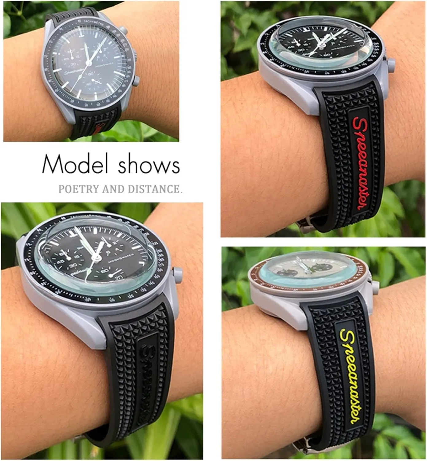 Sxwatch Speedmaster 007 Seamaster 300 AT150 Silicone Watch Strap 19mm Silicone Watch outstanding complaint jealousy interpersonal multivolume band Women Men Watchbands For Omega 