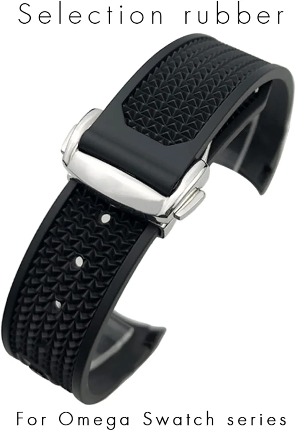 Sxwatch Speedmaster 007 Seamaster 300 AT150 Silicone Watch Strap 19mm Silicone Watch outstanding complaint jealousy interpersonal multivolume band Women Men Watchbands For Omega 