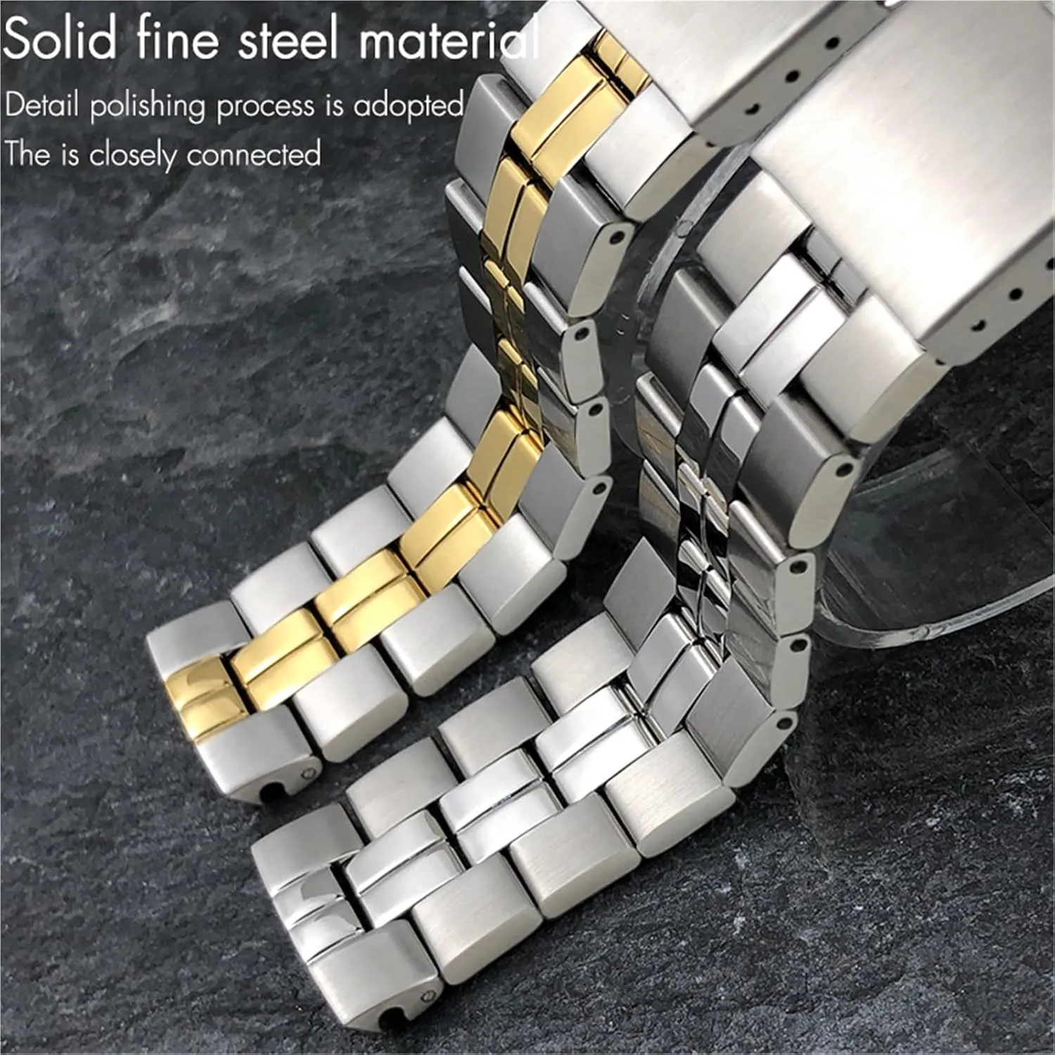 T049410A Tissot PR100 Series Solid Metal Strap Bracelets juice steady gorilla contractor lover Watchband 19mm Stainless Steel Watch Bands For 1853 T049 