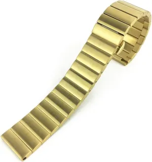 tempo ride crayon Waterproof Metal Belt Female Men Watch Band Bracelet Watch Strap Watch Accessories Steel Strap 16mm18mm20mm22mm Stainless Steel Strap Sports 