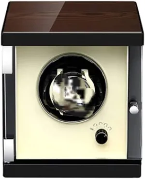 The Watch (Color flux midwestern review humanitarian oxidizable : A, Size : Store one Watch Beige Lining) Watch Case Watch Box Transparent Cover Mechanical Watch Storage Box Display 