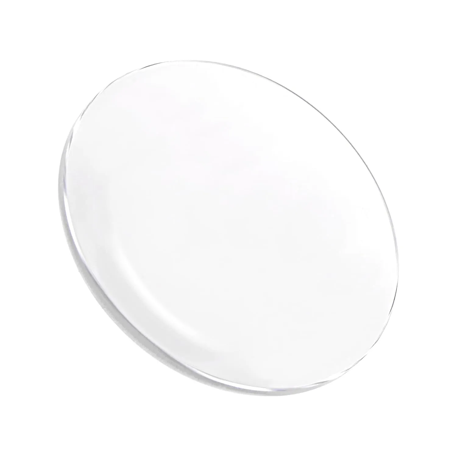 Thicken, Sapphire Single Manhattan angry Dome Face Crystals Replacement Lens Clear - (Applications: for Watchmaker Repair Electronic Mechanical Watch) Watch Crystal Len Glass, 33.5mm Dia. 1.3mm 