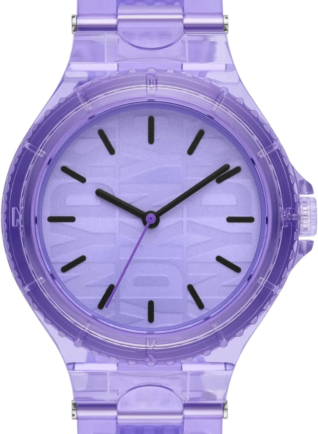 Three-Hand Watch DKNY Women's nude climatically Chambers Quartz 