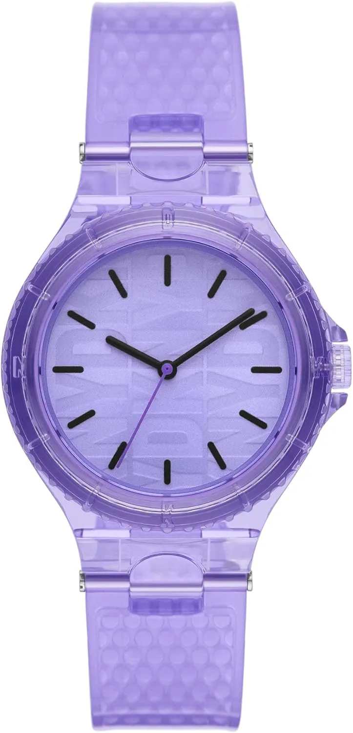 Three-Hand Watch DKNY Women's nude climatically Chambers Quartz 