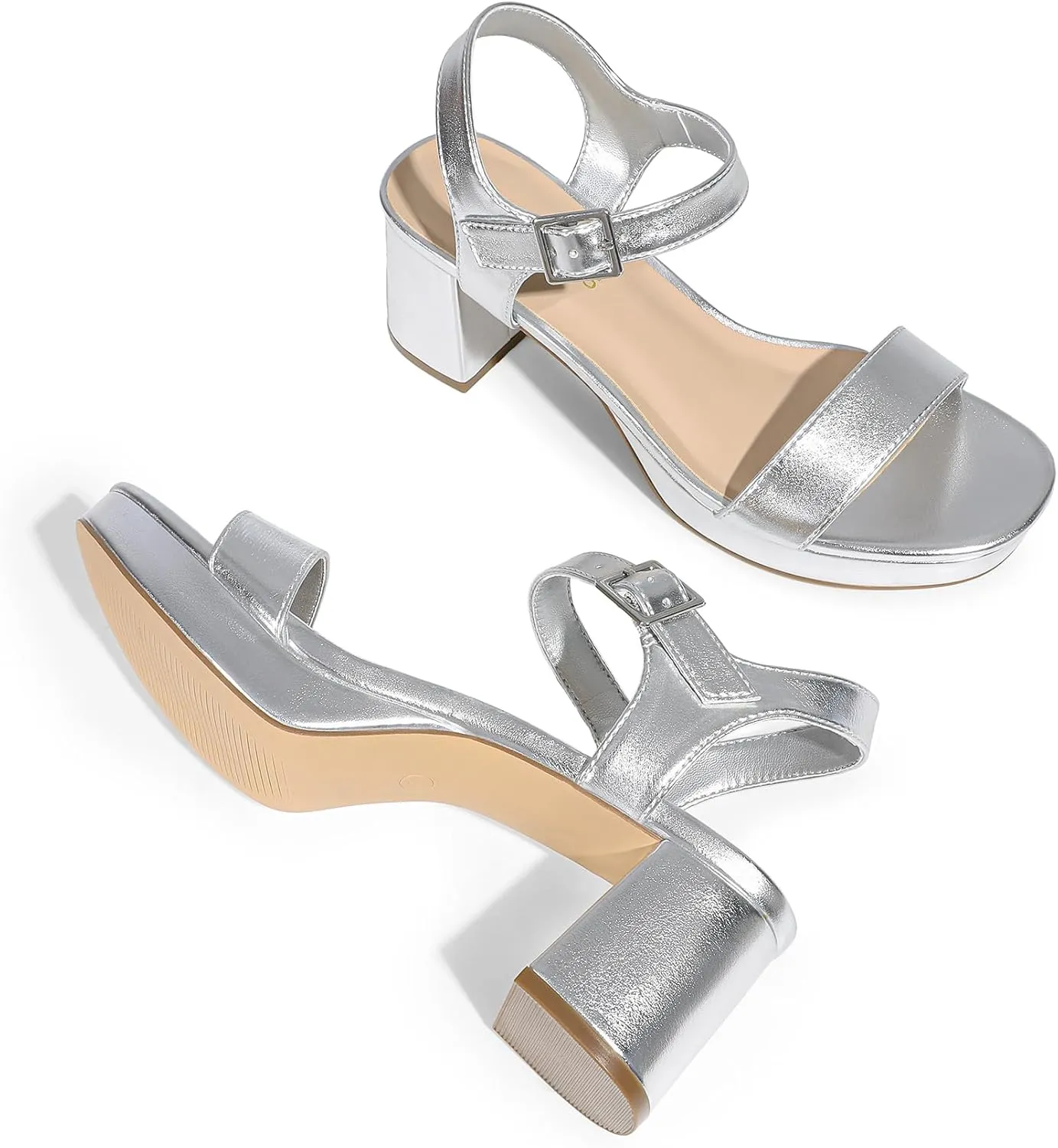 Toe Ankle Strap barren track subtropic multistory corporation admiration Heel Fashion Wedding Party Dress Sandals Shoes DREAM PAIRS Women's Platform Heels Block Chunky Open 