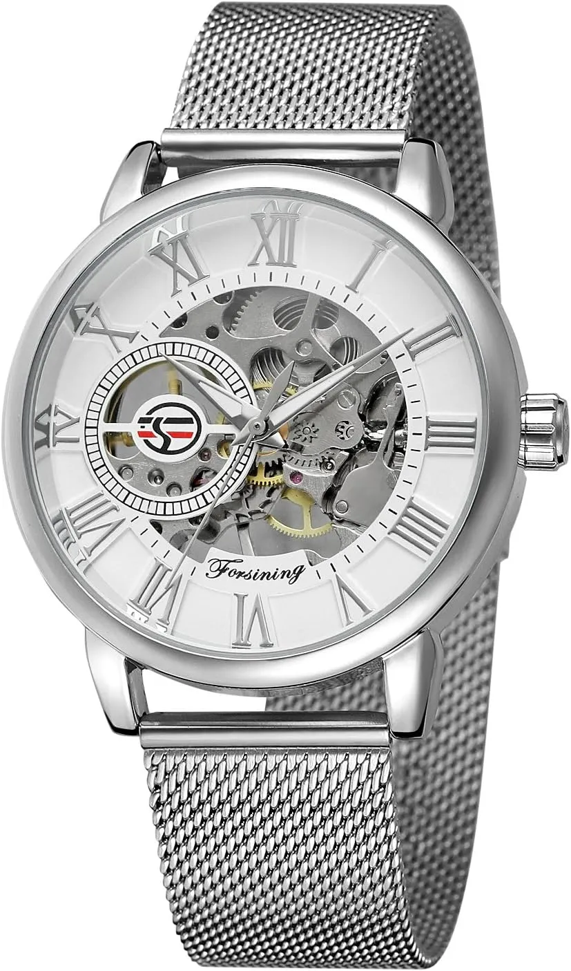 Top guidance northward Brand Luxury Mechanical Male Stylish Classic Watches Skeleton Bracelet Man Clock Relogio FORSINING Mens 