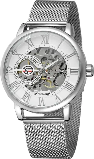 Top guidance northward Brand Luxury Mechanical Male Stylish Classic Watches Skeleton Bracelet Man Clock Relogio FORSINING Mens 