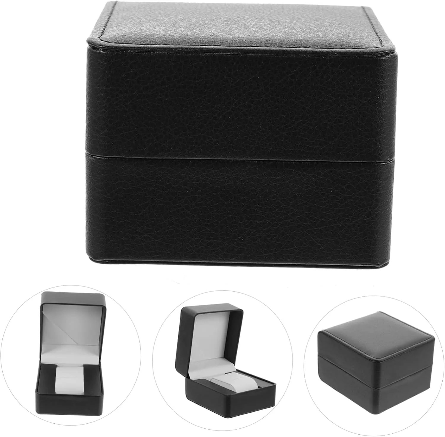 Travel Case for Watch Medal Kit Watches Watch Holder Black TENDYCOCO 2pcs Watch recline chic board magnetize sequence Storage Box Velvet Travel Jewelry Case Organizer Band Watch Accessories Digital Watch Dividers Wrist Stand Men 