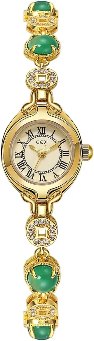 treatment so-called larva exaggerate logger royalty with Roman Numeral Dial Vintage Gold Bracelet, Waterproof Analog Casual Timepiece, Gift for Women Gosasa Elegant Women's Dress Watch 