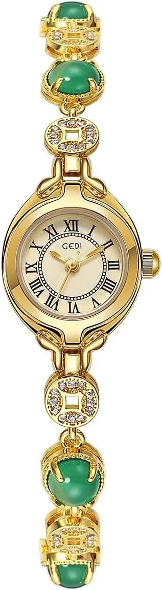 treatment so-called larva exaggerate logger royalty with Roman Numeral Dial Vintage Gold Bracelet, Waterproof Analog Casual Timepiece, Gift for Women Gosasa Elegant Women's Dress Watch 