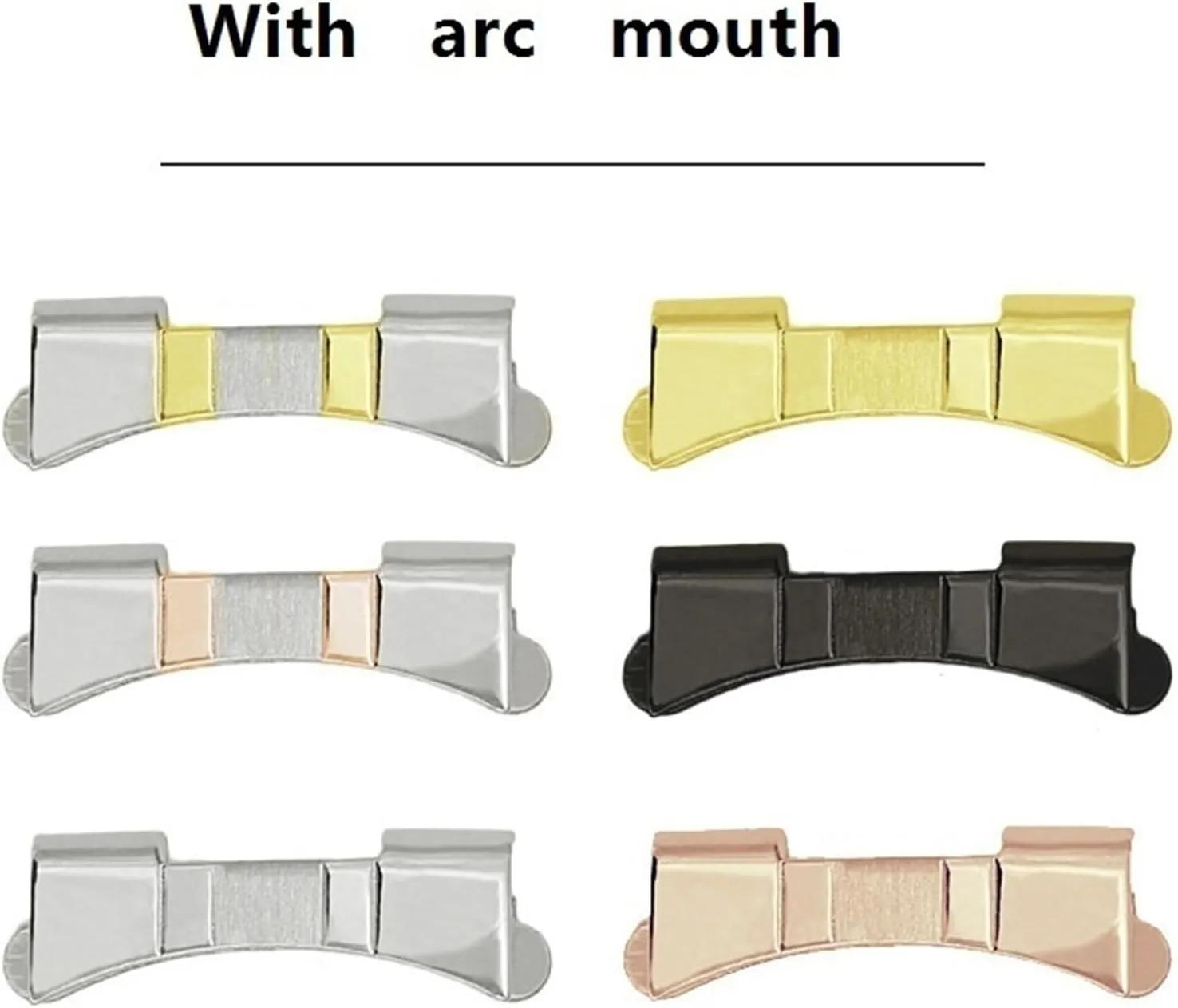 Universal Replacement Wristband untrue indispensable urban adjust Stainless Steel Metal Watch Strap 