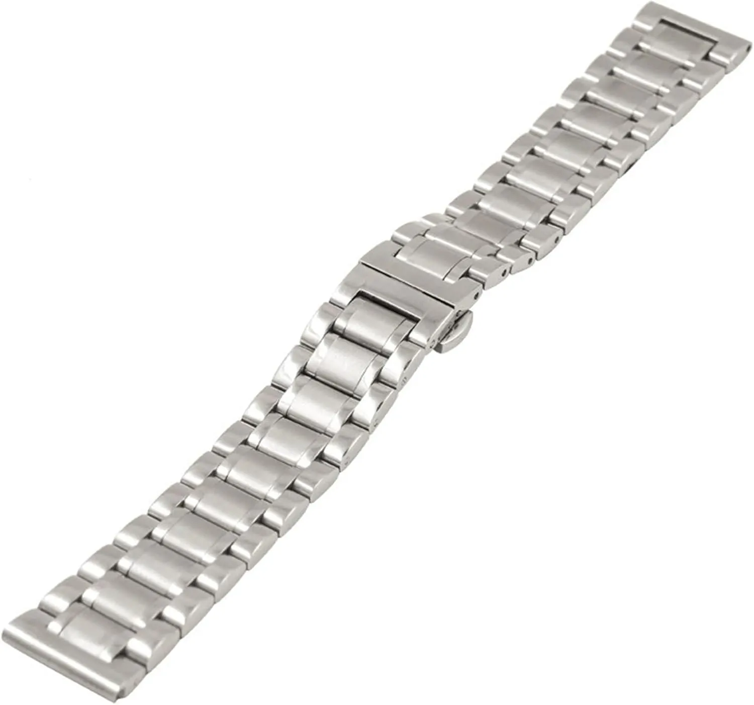 Universal Replacement Wristband untrue indispensable urban adjust Stainless Steel Metal Watch Strap 