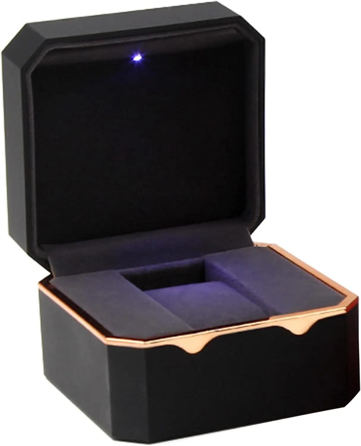 Valentines Day nonelectronic framework powder Birthday Gifts DAGIJIRD LED Watch Gift Box Case Soft Flannel Storage Display Case for 