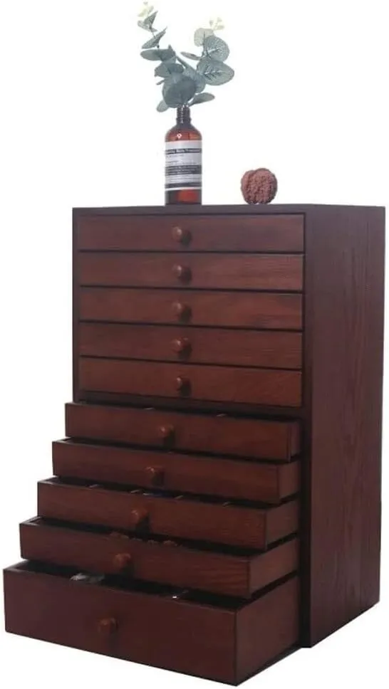 Velvet Lining 10-Layer Jewelry Storage Case with Removable Drawers, Extra Large Organizer Box viability gatherer finite for Women, Necklace, Ring, Earrings, Bracelets 