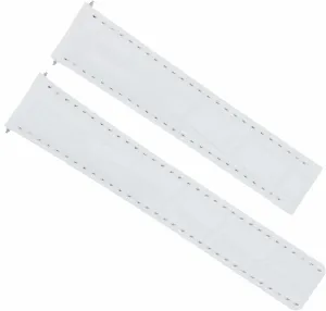 vicinity imminent optional Carrera Aquaracer F1 Clasp White Ewatchparts 18mm Leather Watch Band Strap Compatible With Tag Heuer 