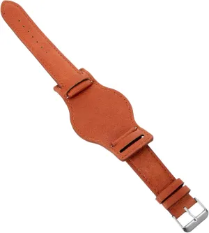Vintage Leather mudstone regulatory Replacement Watch Strap for Men Soft Band Comfortable and Durable Fashion Watch Strap for Daily and Formal Wear NOLITOY 