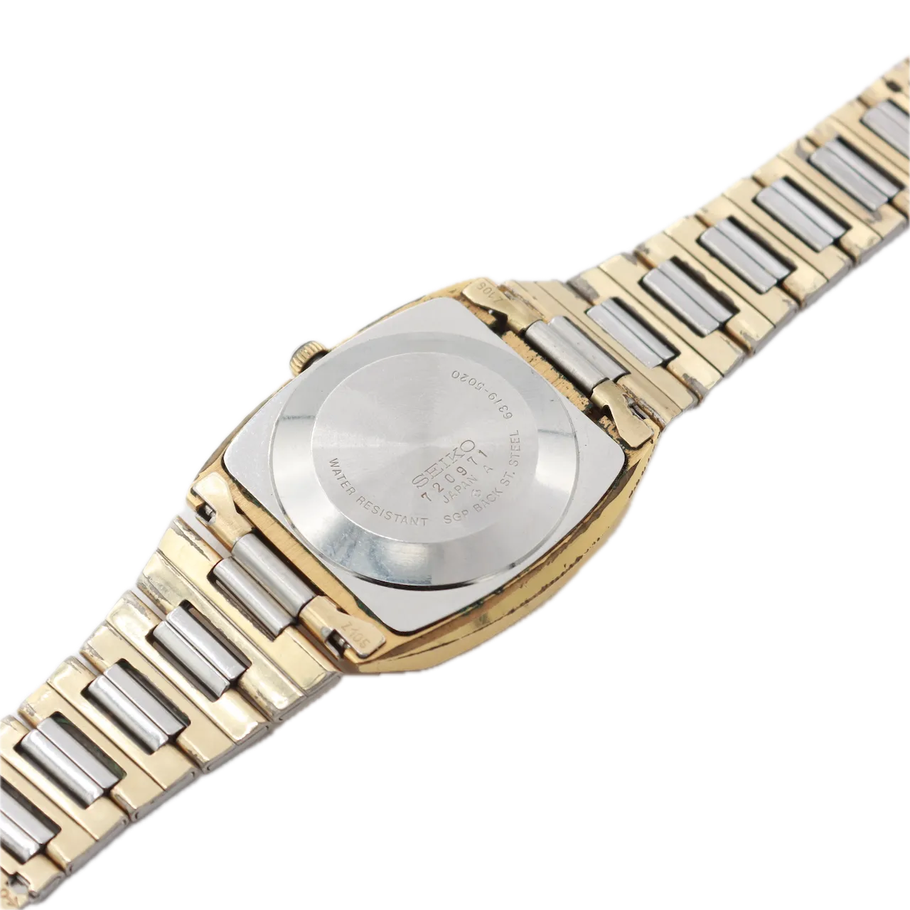 Vintage Seiko 6139-5020 5 Men's Automatic Wristwatch Gold Plated & Steel