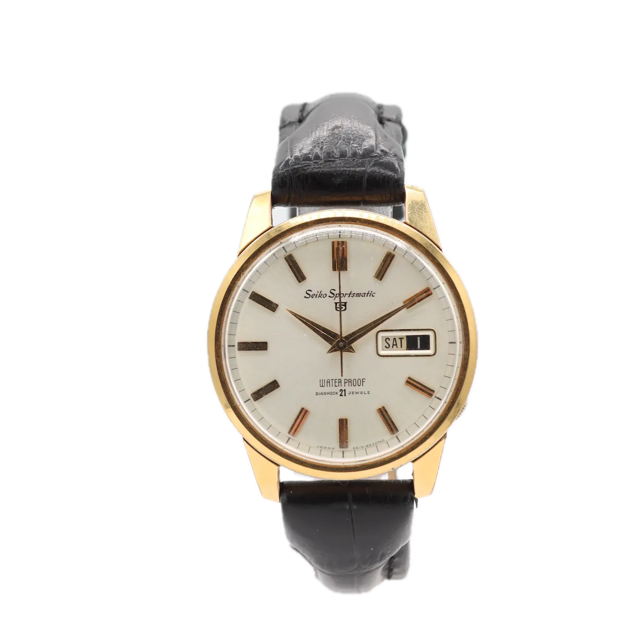 Vintage Seiko 6619-8970 Sportsmatic 5 Men's Automatic Wristwatch 6619 Japan