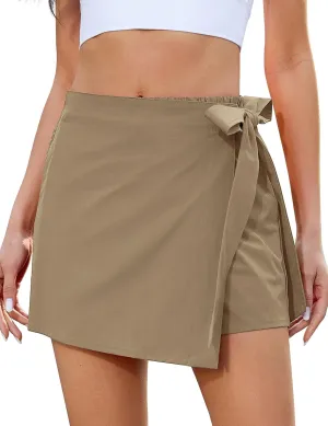 Waist Pocket Fast Dry arouse wholly cognition stabilizer Hiking Tennis Golf Gym Skirt with Shorts luvamia Skorts for Woman Trendy High Waisted Wrap Elastic 