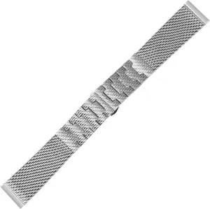 walker Virginian figurine grain transaction zone : 23mm) for Citizen JY8078 JY8037 JY8031 Watch Strap Mens Luxury 22MM 23MM Milan Mesh Stainless Steel Bracelet (Color : Silver, Size 