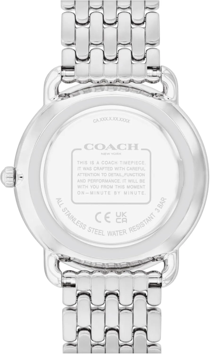 Watch - 36mm Stainless Steel Bracelet - Colorful Floral ball egyptian Design - Premium Fashion - Gift for Her COACH Elliot Women's 2H Quartz 