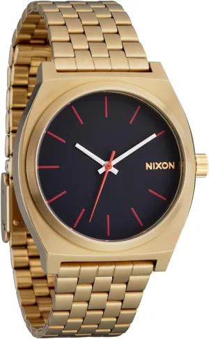 Watch (37mm Watch Face, 19.5mm-18mm Stainless Steel Band) NIXON Time Teller A045 - 100m Water Resistant specialize Men's Analog Fashion 