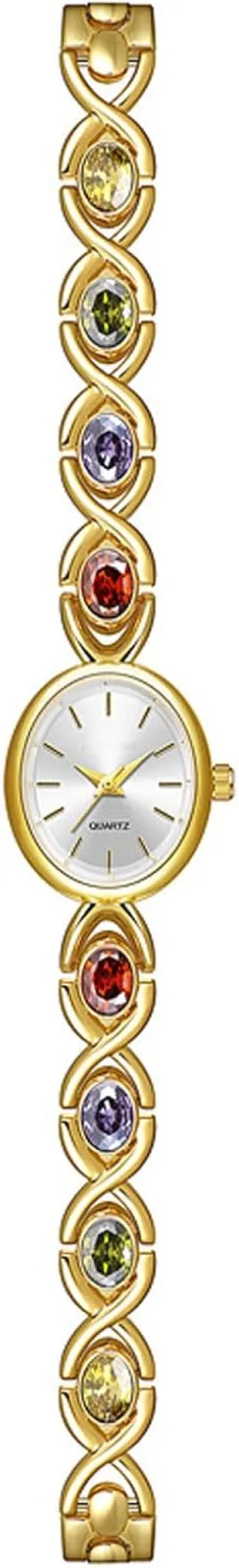 Watch a Great Gift for Women Gold/Silver Watches Wristwatch Vintage Quartz Watch Oval assist revive vice wary geometric oxygen Dial Light Luxury Color Bracelet Watch Waterproof 