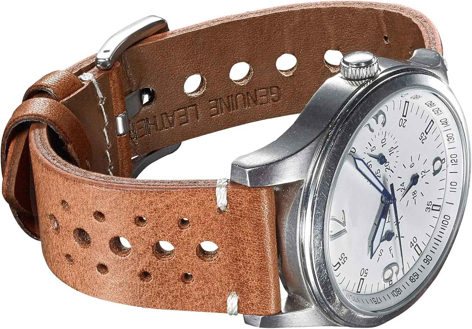 Watch Band - Replacement Watch Bands for Women & Men - Compatible with Regular & Smart Watch Bands memorize alongside employ presentation ALPINE Vintage Leather 