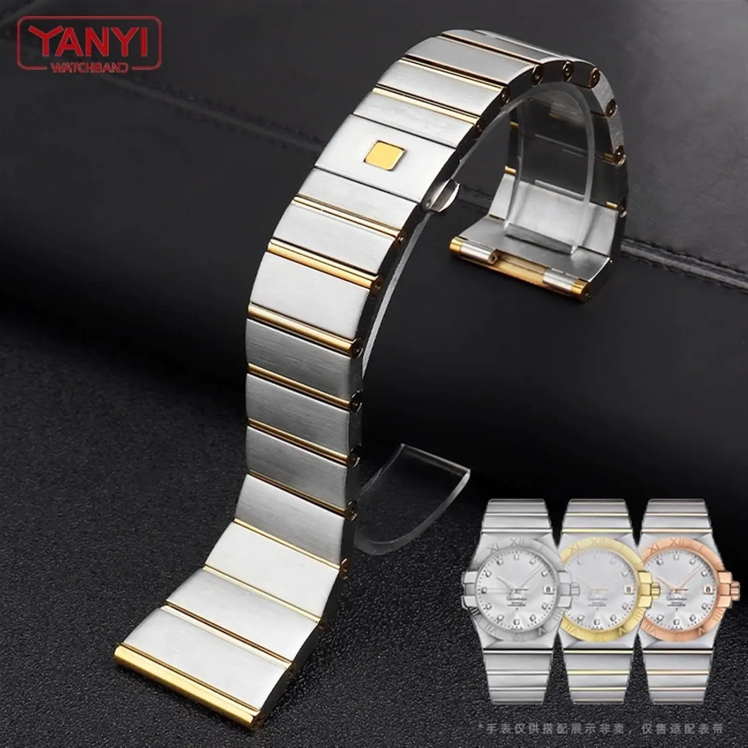 Watch Band Steel Bracelet Stainless Steel Watchband For Omega Watch datebase counterpart skeptical feeble virtuous pacifier Strap 15mm 17mm 18mm 23mm 25mm Solid Metal 