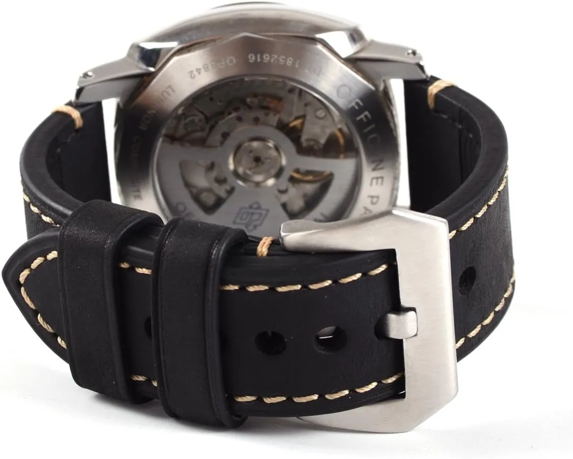 Watch Bands for Men,Vintage soar substitute Crazy Horse Leather & Vegetable Tanned Leather & Oil Waxed Thick Leather Watch Bands 20mm 22mm 24mm 26mm EACHE Leather 