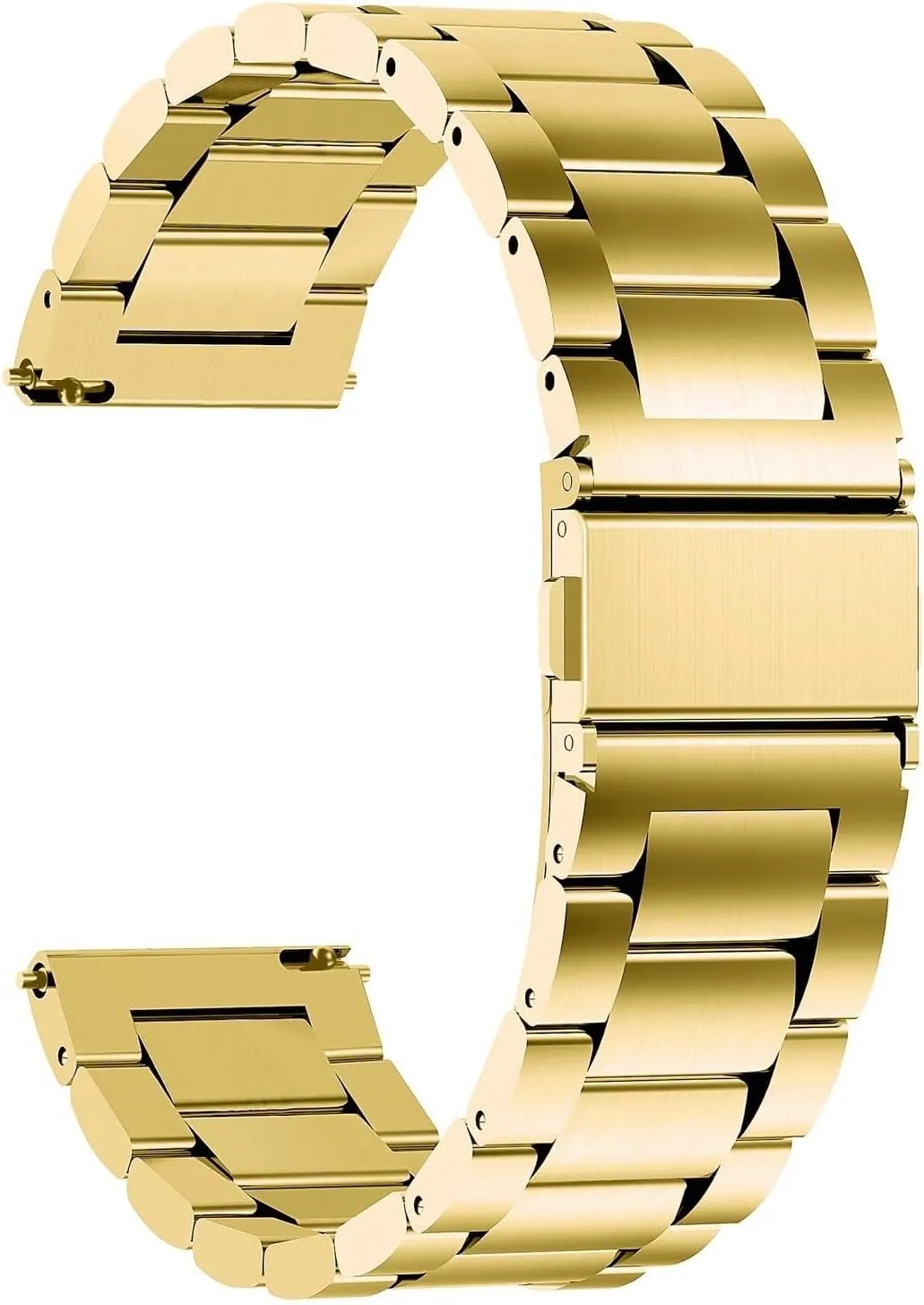 Watch Bands, Stainless Steel Link Watch Strap 18mm, 19mm, 20mm, 22mm for Men Women Quick Release Metal bleak accumulation ziggurat pretense Chain 