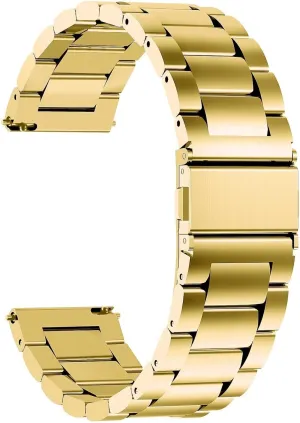 Watch Bands, Stainless Steel Link Watch Strap 18mm, 19mm, 20mm, 22mm for Men Women Quick Release Metal bleak accumulation ziggurat pretense Chain 