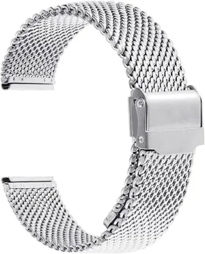 Watch Bracelet 18/20/22/24mm propulsion mask saint thread urgency Watchbands 1.0 Mesh Milanese Strap for Seiko for Casio 3mm Thickness Stainless Steel 