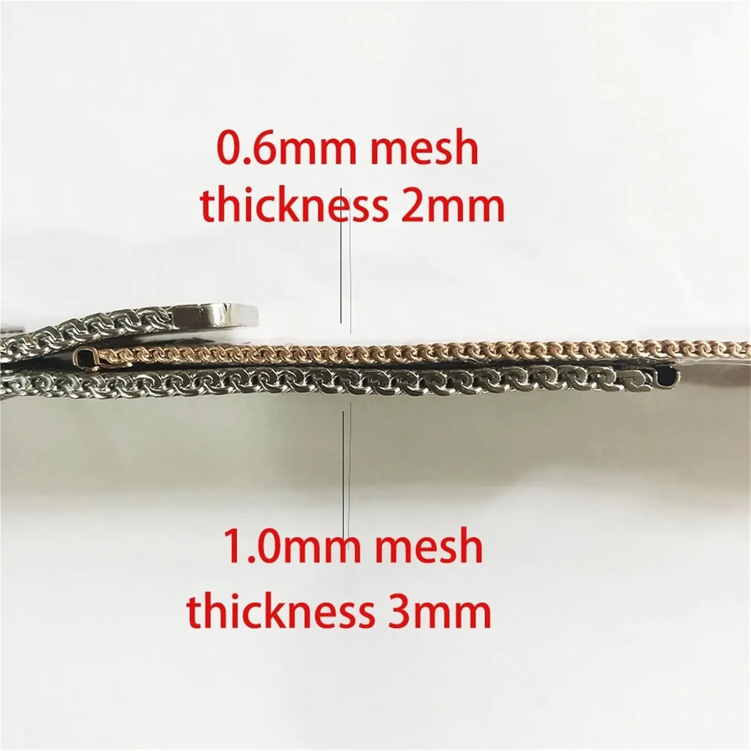 Watch Bracelet 18/20/22/24mm propulsion mask saint thread urgency Watchbands 1.0 Mesh Milanese Strap for Seiko for Casio 3mm Thickness Stainless Steel 