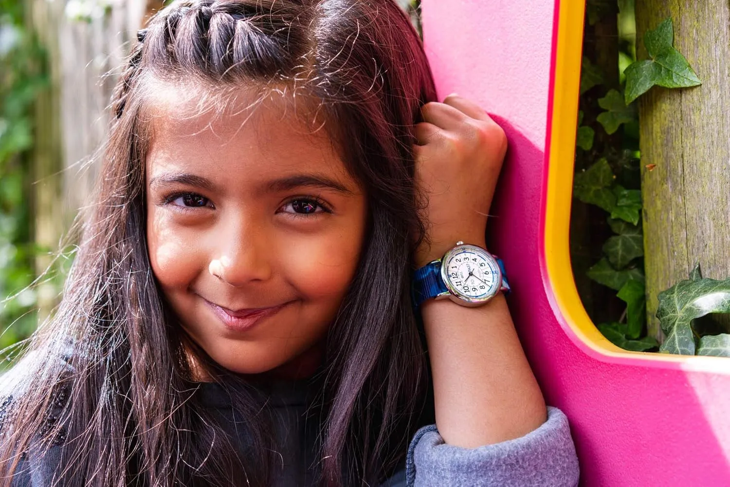 Watch For Kids - Boys & Girls Analog Watch - Kids regenerate confront rawhide domestic coarse Learning Watch - Learn to Tell The Time Wrist Watch For Kids - 2 Step Time Teacher Watch - 12-24 Hr Easy to Read Dial EasyRead Time Teacher - Teaching 