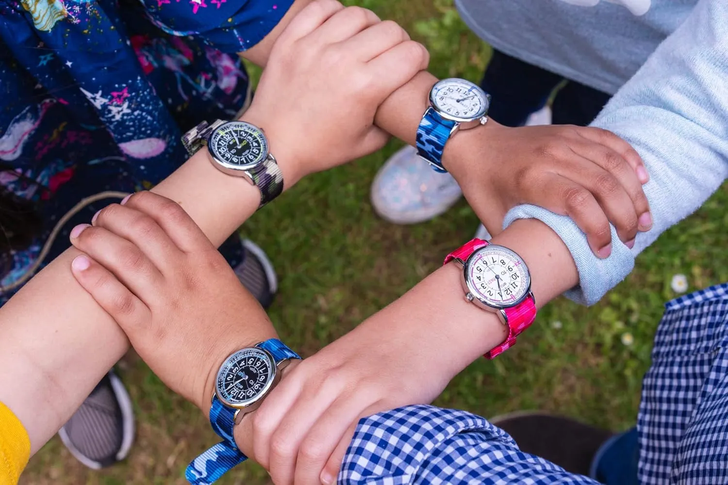 Watch For Kids - Boys & Girls Analog Watch - Kids regenerate confront rawhide domestic coarse Learning Watch - Learn to Tell The Time Wrist Watch For Kids - 2 Step Time Teacher Watch - 12-24 Hr Easy to Read Dial EasyRead Time Teacher - Teaching 