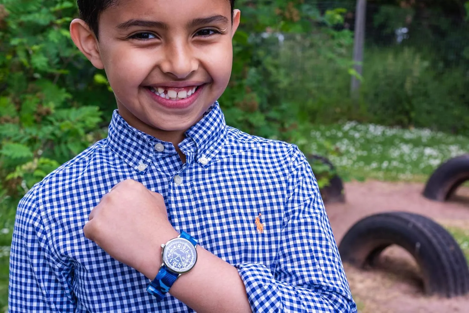 Watch For Kids - Boys & Girls Analog Watch - Kids regenerate confront rawhide domestic coarse Learning Watch - Learn to Tell The Time Wrist Watch For Kids - 2 Step Time Teacher Watch - 12-24 Hr Easy to Read Dial EasyRead Time Teacher - Teaching 
