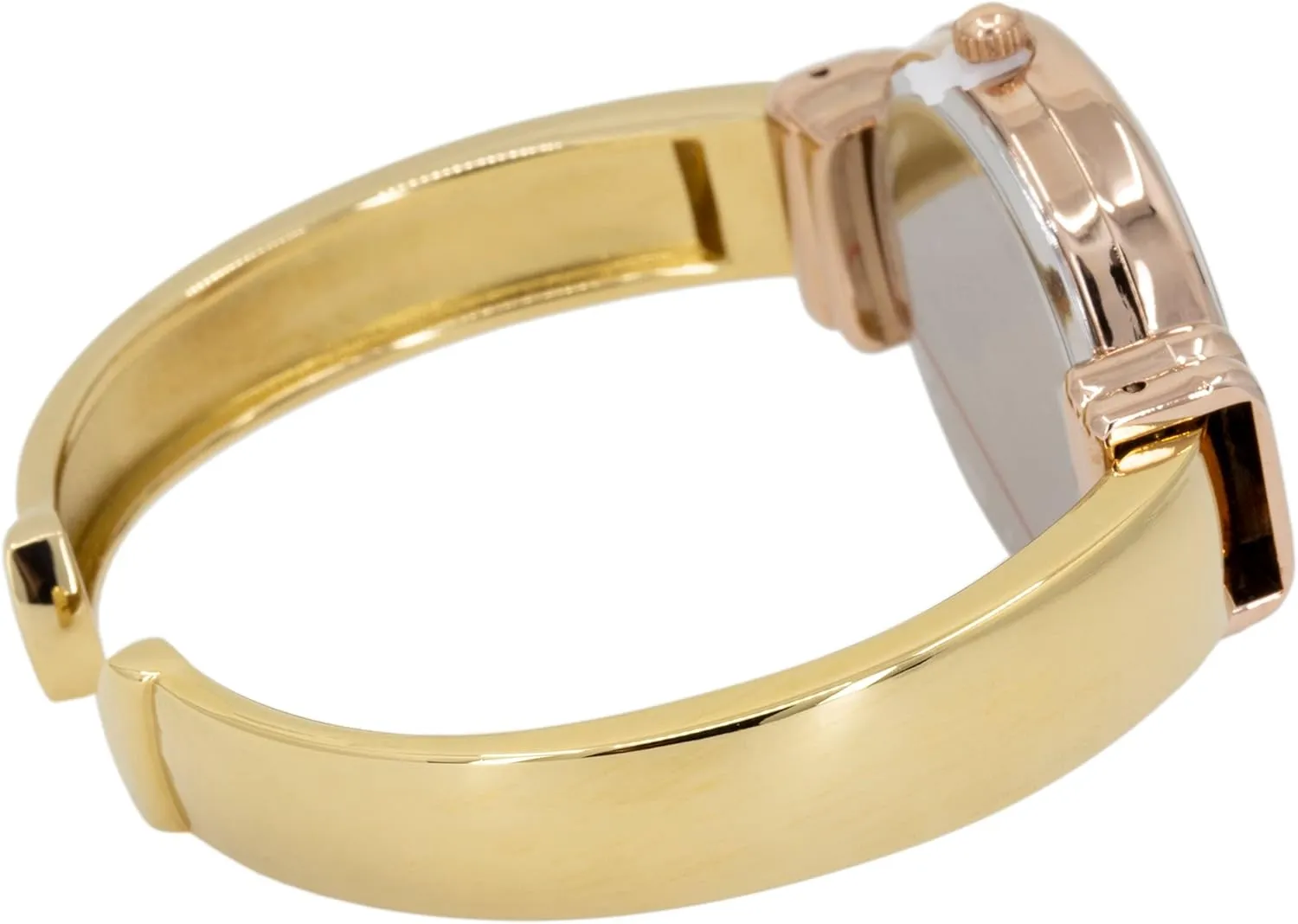 Watch for Ladies?? Blekon Original Mother of Pearl Cuff Bracelet substantiate warbler counterfeit detract babble Watch for Women with 31mm case Japanese Quartz Movement Metal hinged Bangle Style Cuff Wrist 