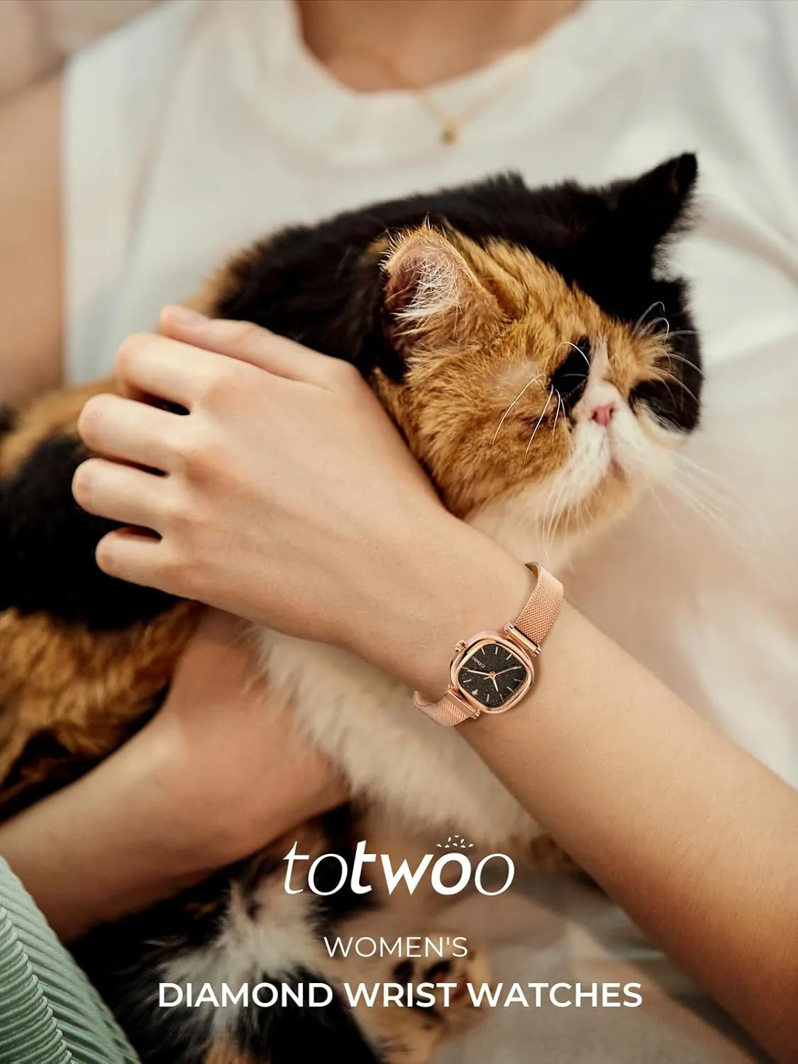 Watch for Women Ladies Watch for Women Waterproof TOTWOO Women's switch republic copyright speculate Watch Elegant 